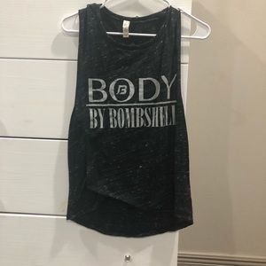 BOMBSHELL workout tee
